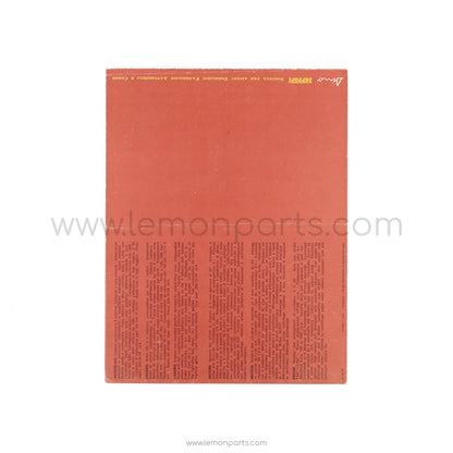 40/70 - Ferrari Dino 246 GT sales brochure