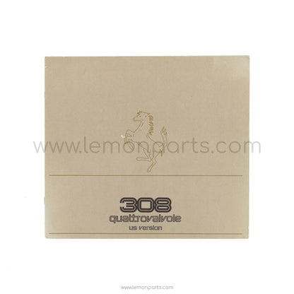 272/83 - Ferrari 308 Quattrovalvole sales brochure US version - 10M/4/83