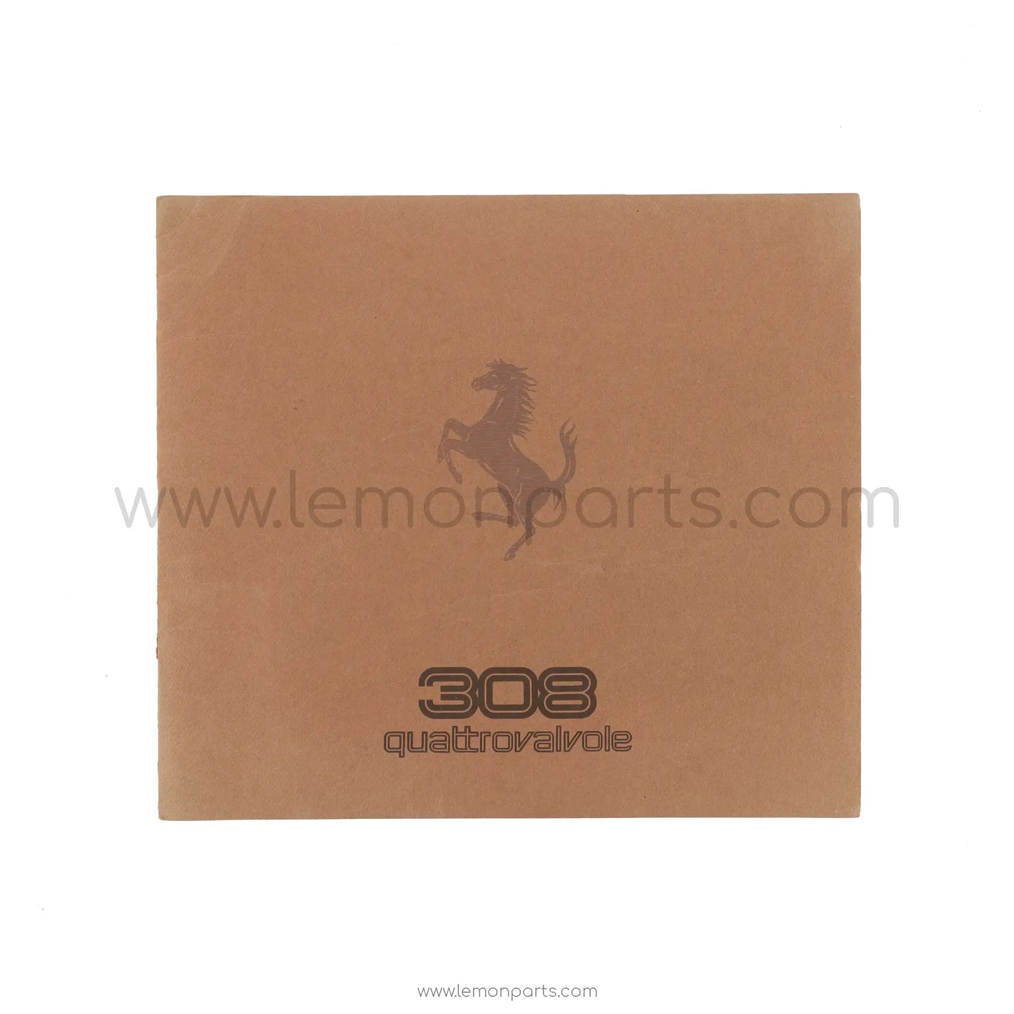 258/83 - Ferrari 308 Quattrovalvole sales brochure - 16M/3/84