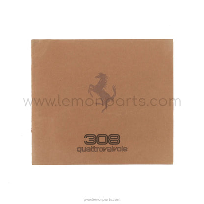 258/83 - Ferrari 308 Quattrovalvole sales brochure - 16M/3/84