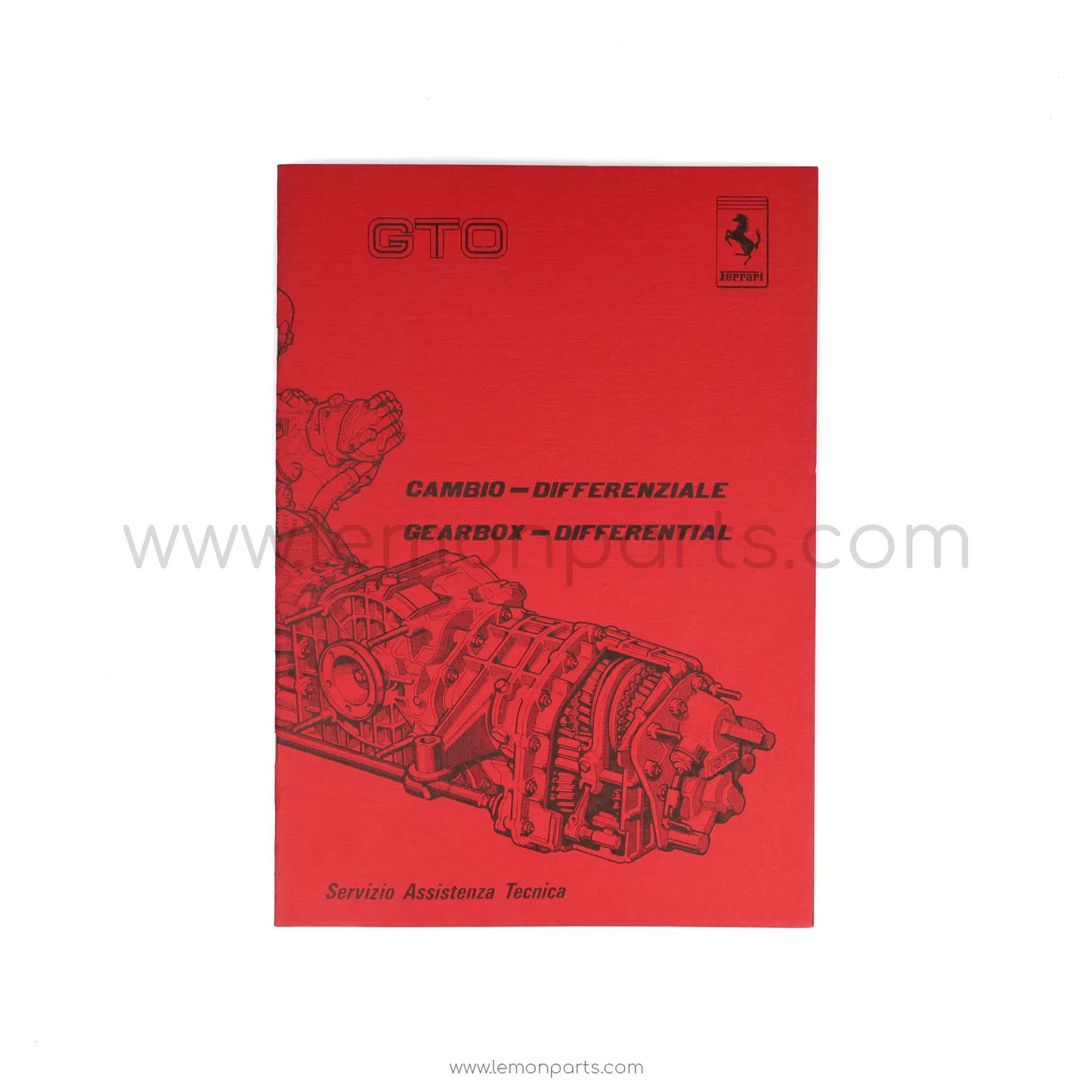 379/85 - Ferrari 288 GTO gearbox & differential service manual