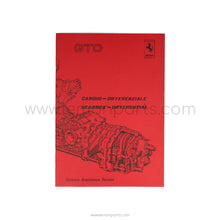 379/85 - Ferrari 288 GTO gearbox & differential service manual