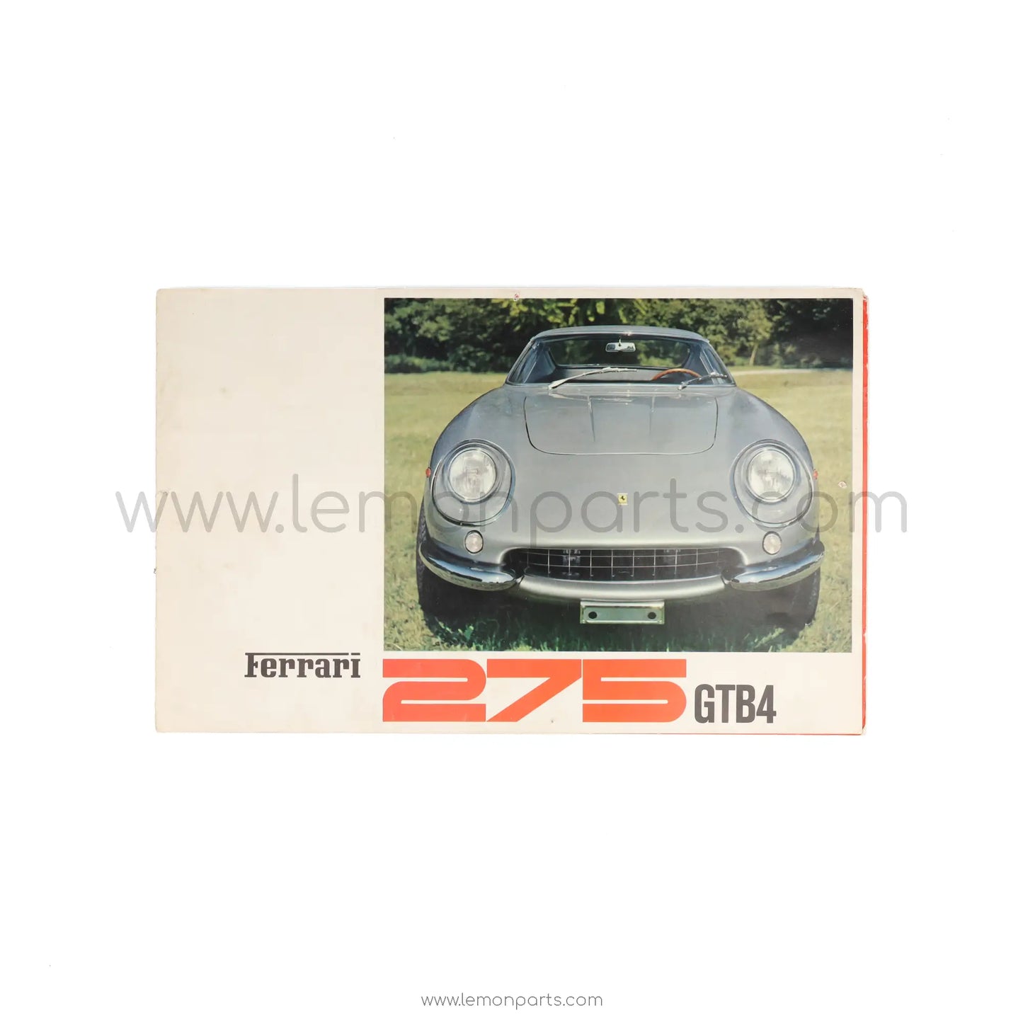 13/66 - Sales brochure for Ferrari 275 GTB/4