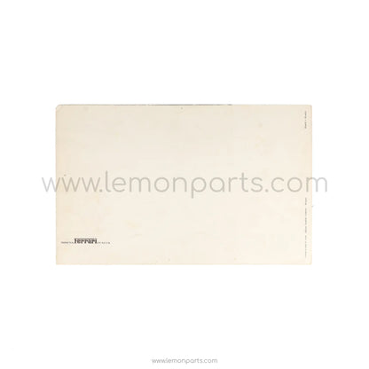 13/66 - Sales brochure for Ferrari 275 GTB/4