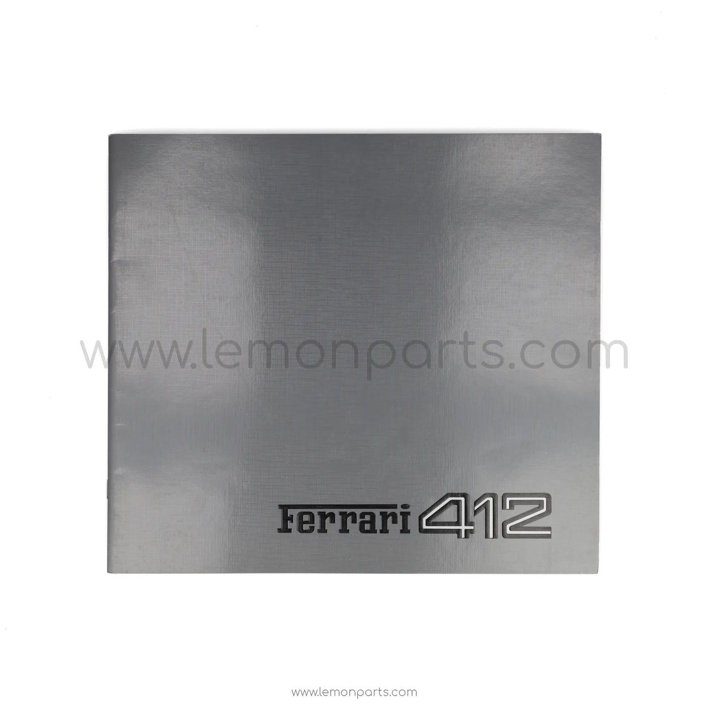 363/85 - Ferrari 412 sales brochure