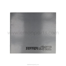 363/85 - Ferrari 412 sales brochure