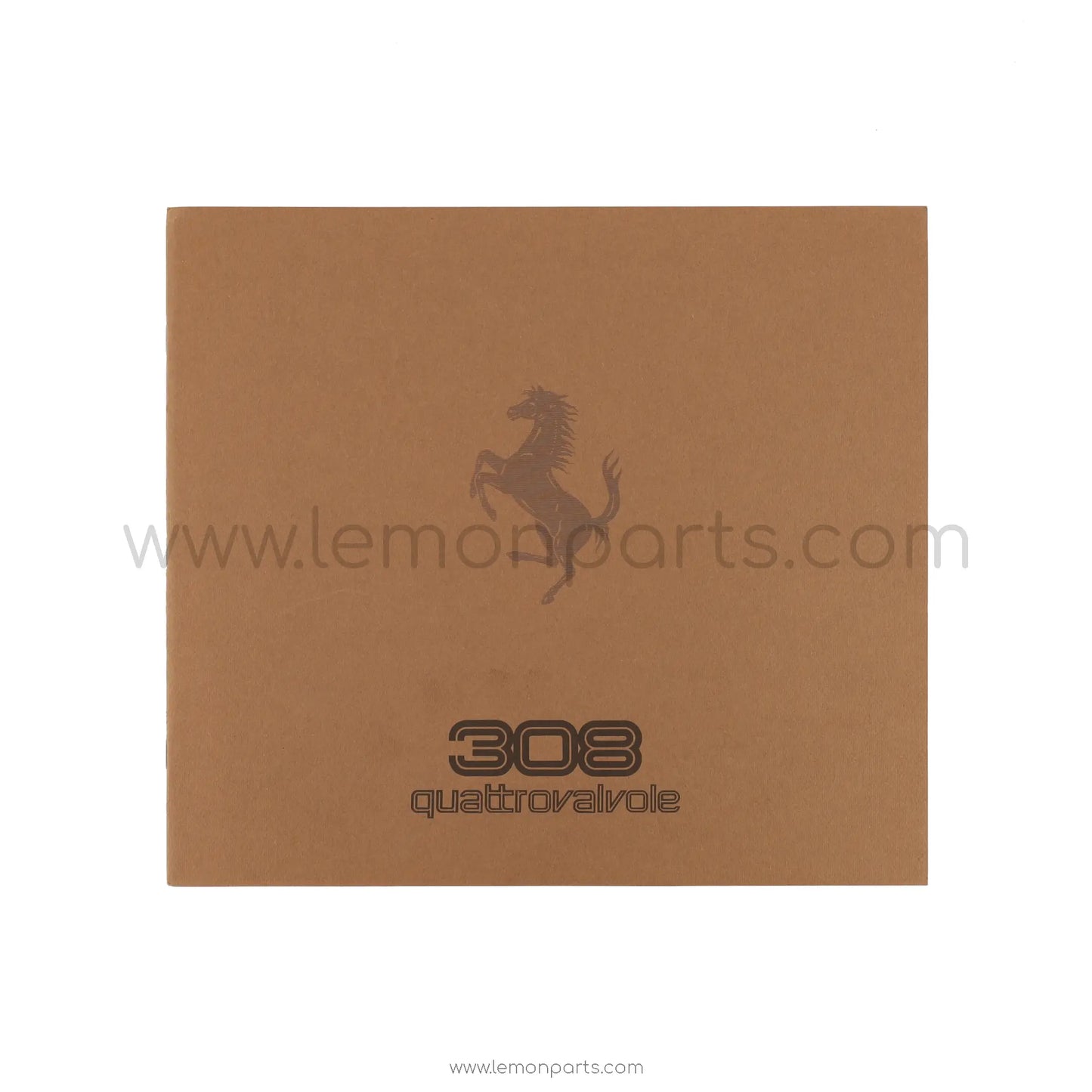 258/83 - Ferrari 308 Quattrovalvole sales brochure