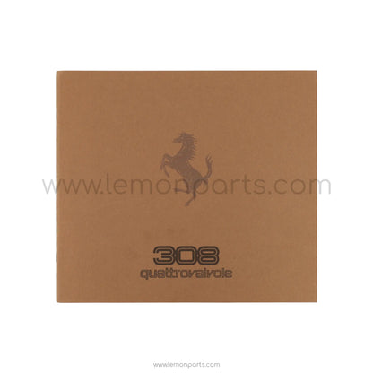 258/83 - Ferrari 308 Quattrovalvole sales brochure
