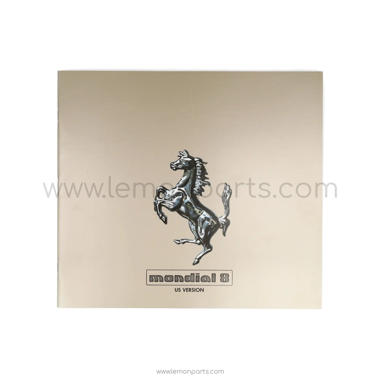 220/81 - Ferrari Mondial 8 sales brochure US version - 5.5M/9/81