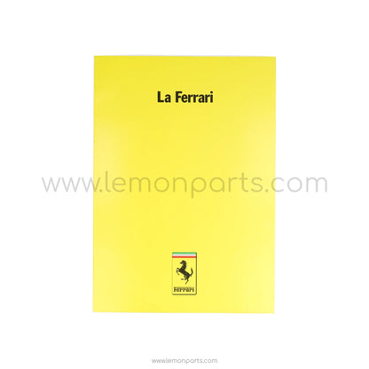 244/82 - La Ferrari - Brochure about the Ferrari factory