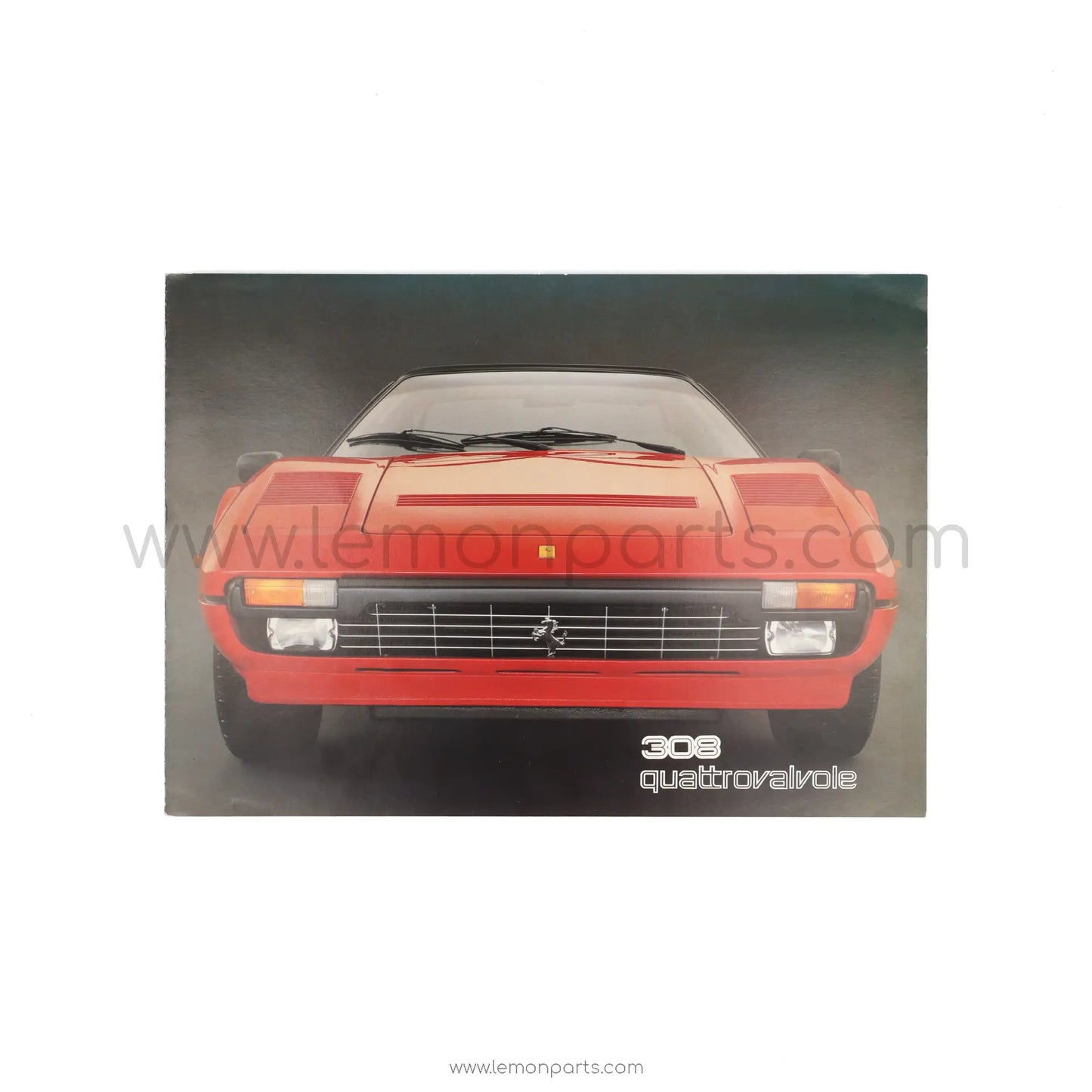 245/82 - Ferrari 308 GTBi / GTSi Quattrovalvole sales brochure
