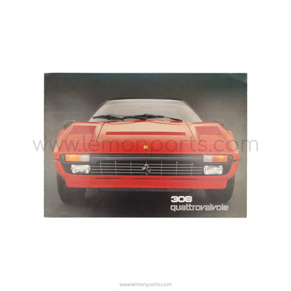 245/82 - Ferrari 308 GTBi / GTSi Quattrovalvole sales brochure