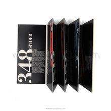 762/93 - Ferrari fold out brochure for 348 512 456 F1 - 3M/09/93