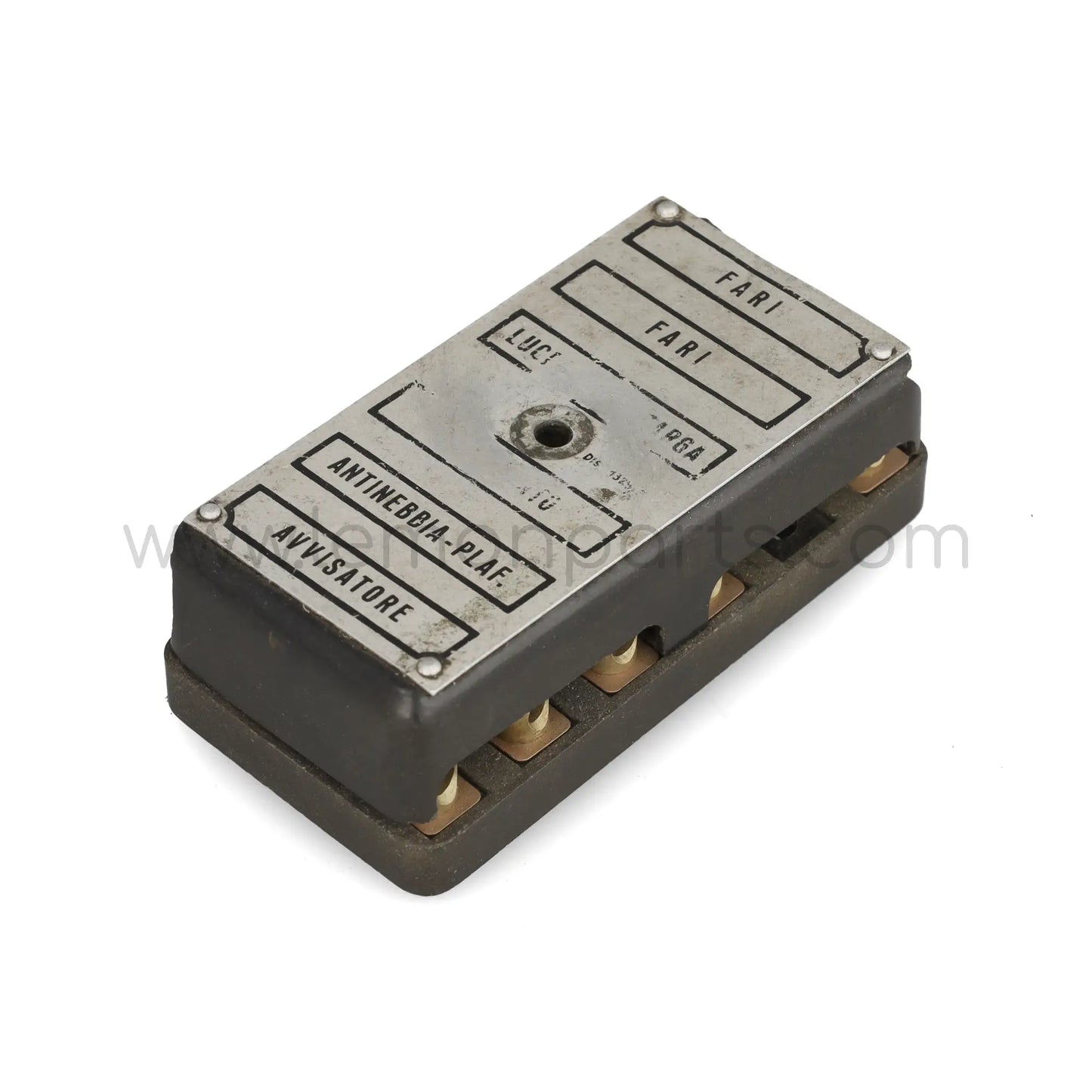 Original fuse box with 6 fuse positions for Ferrari 250 TR 625 LM