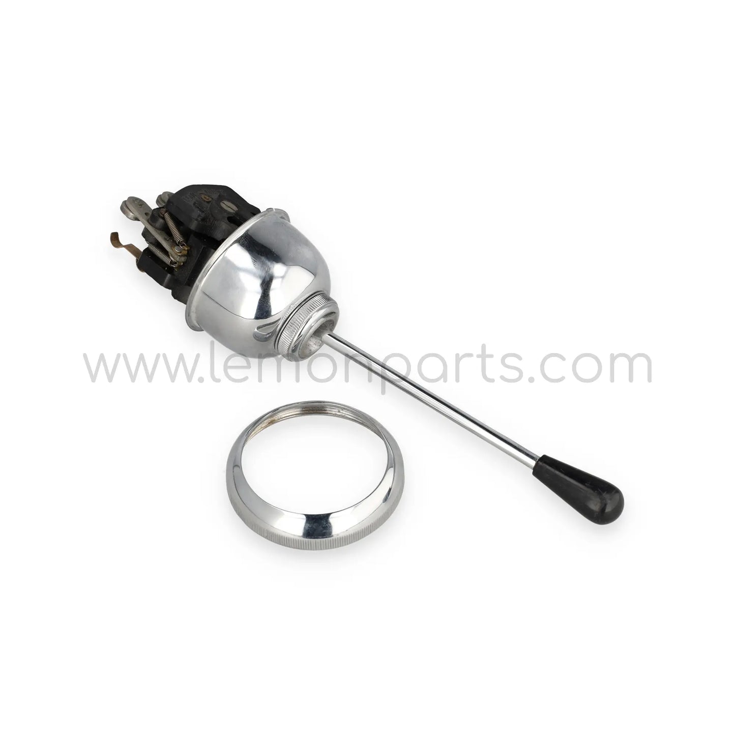 Original CEAM indicator lever stalker with chromed ring and bowl for Ferrari 250