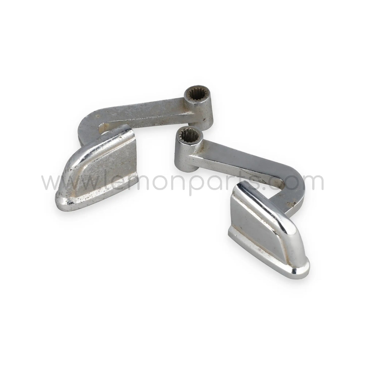 Original interior chromed door handles for Ferrari 250 GTE