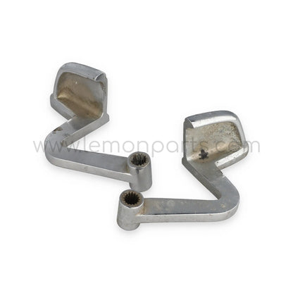 Original interior chromed door handles for Ferrari 250 GTE
