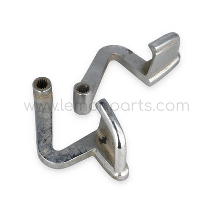 Original interior chromed door handles for Ferrari 250 GTE