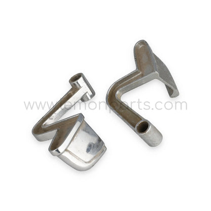 Original interior chromed door handles for Ferrari 250 GTE