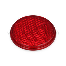 Carello red round rear reflector 60 mm for Ferrari 275 330 365