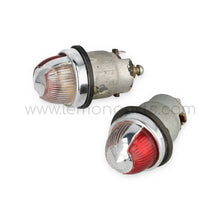 NOS Marchal side parking lights red and white lenses for Ferrari 250