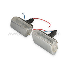 NOS Carello reversing lights fitted underneath the bumper for Ferrari 365