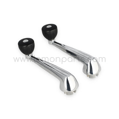 Original window winder levers with cross fixing for Ferrari 250 Lusso and 275 GTB