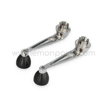 Original window winder levers with cross fixing for Ferrari 250 Lusso and 275 GTB