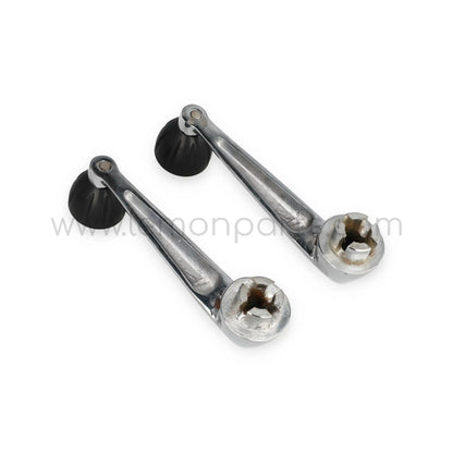 Original window winder levers with cross fixing for Ferrari 250 Lusso and 275 GTB