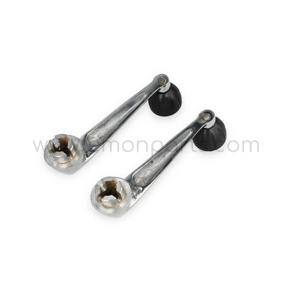 Original window winder levers with cross fixing for Ferrari 250 Lusso and 275 GTB
