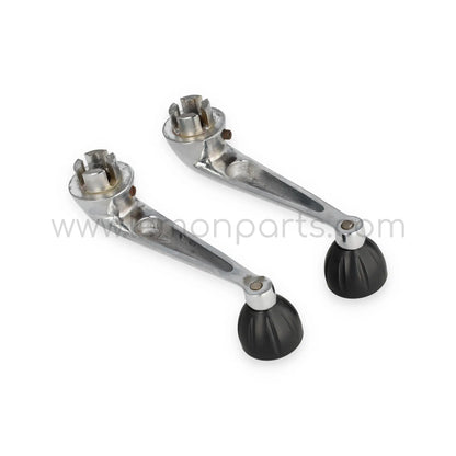 Original window winder levers with cross fixing for Ferrari 250 Lusso and 275 GTB