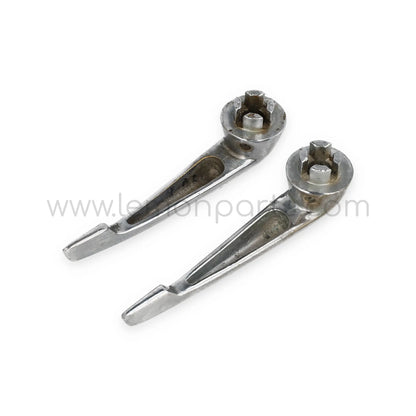 Original door regulator open levers with cross fixing for Ferrari 250 Lusso