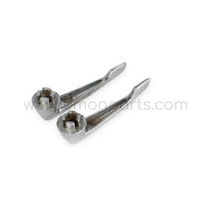 Original door regulator open levers with cross fixing for Ferrari 250 Lusso