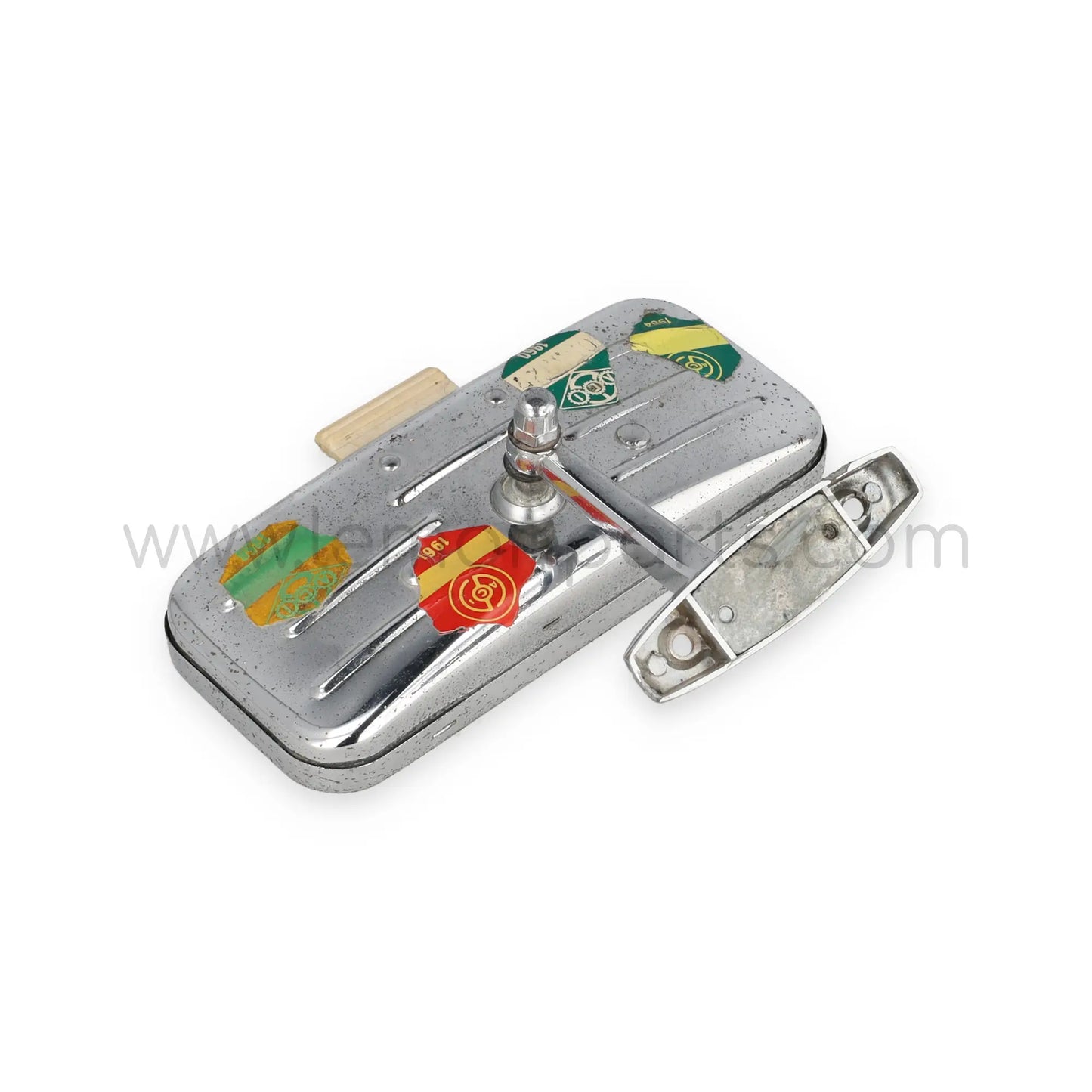 Original interior rear view mirror and support with tax stickers for Ferrari 250 SWB GTO