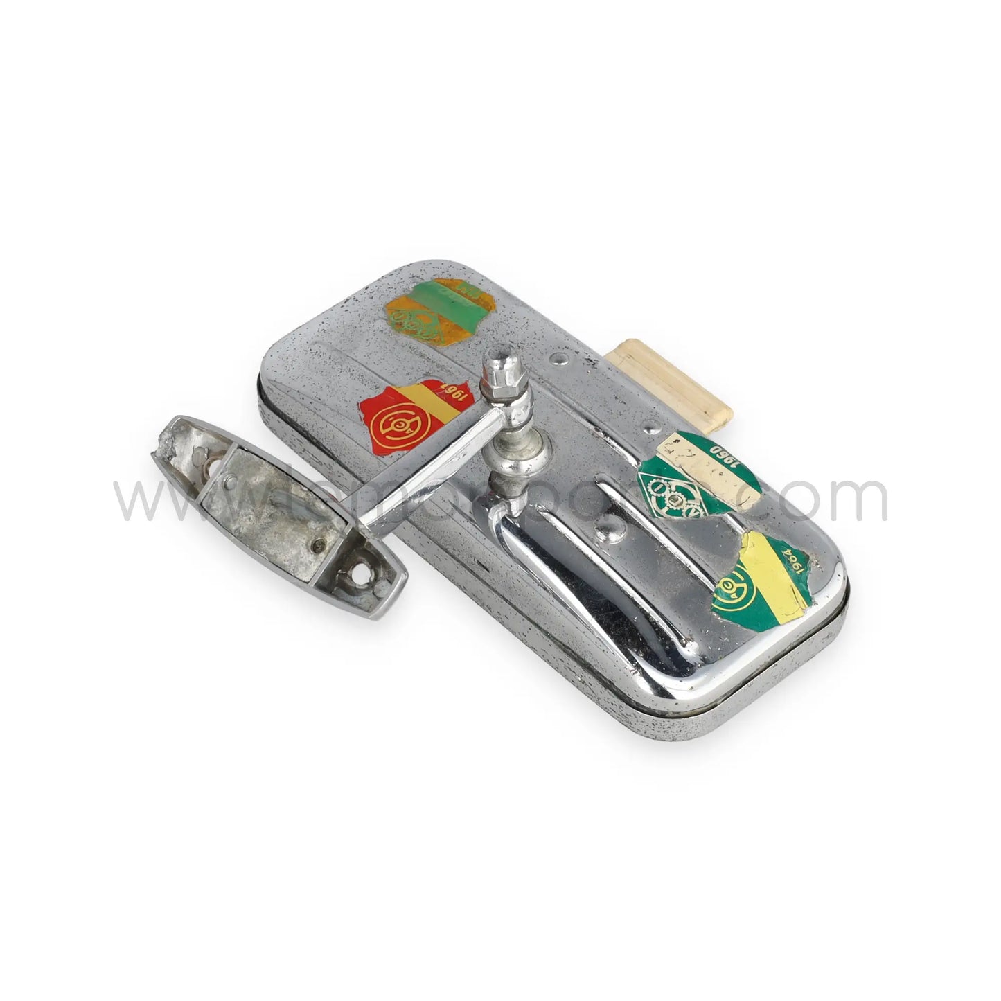 Original interior rear view mirror and support with tax stickers for Ferrari 250 SWB GTO
