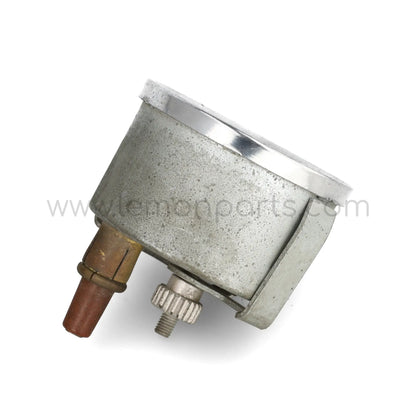 Original Veglia oil temperature gauge in English Fahrenheit black dial for Ferrari 250