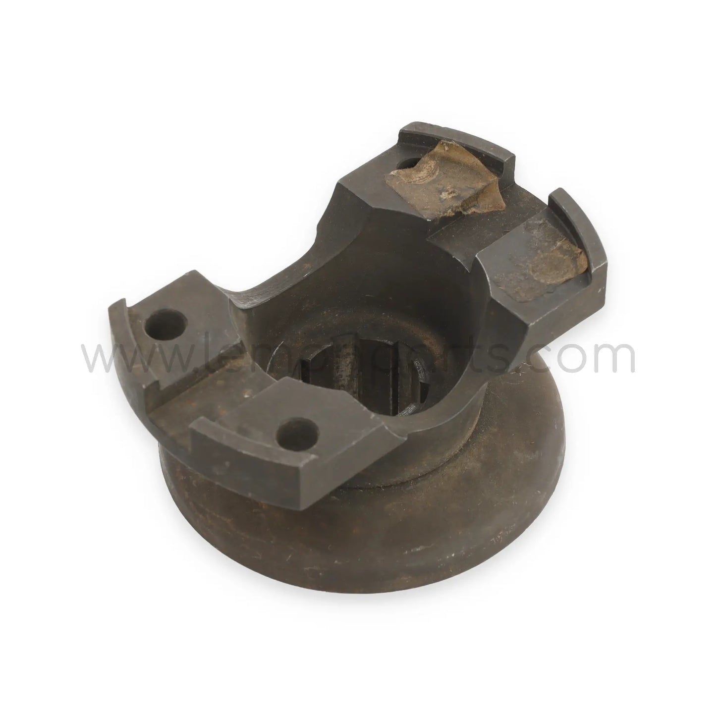 NOS differential casing fork with plate for transaxle joint for Ferrari 330 GT 2+2