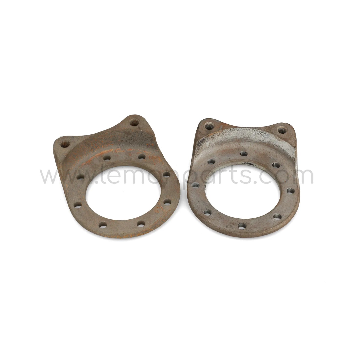 Original brake caliper rear axle support plates set for Dunlop calipers for Ferrari 250 330