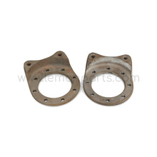 Original brake caliper rear axle support plates set for Dunlop calipers for Ferrari 250 330
