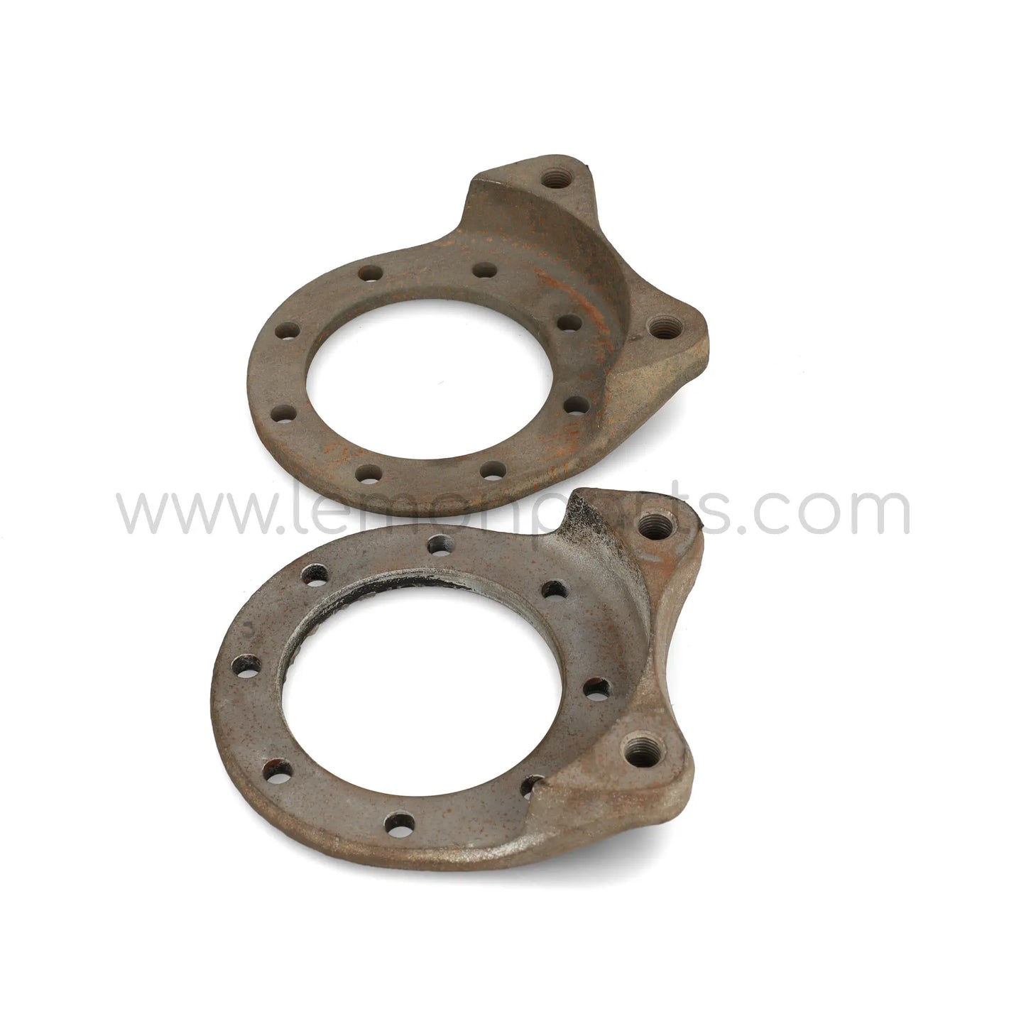 Original brake caliper rear axle support plates set for Dunlop calipers for Ferrari 250 330