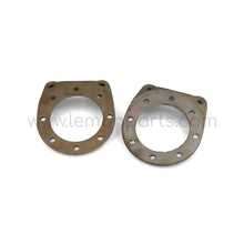 Original brake caliper rear axle support plates set for Dunlop calipers for Ferrari 250 330