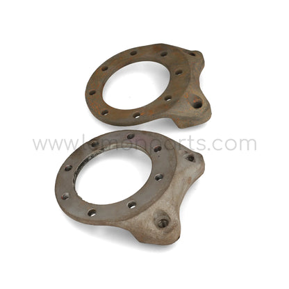 Original brake caliper rear axle support plates set for Dunlop calipers for Ferrari 250 330