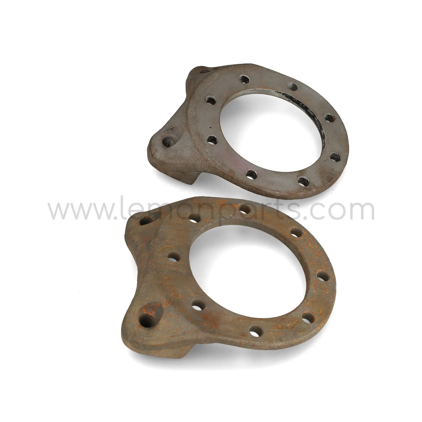 Original brake caliper rear axle support plates set for Dunlop calipers for Ferrari 250 330