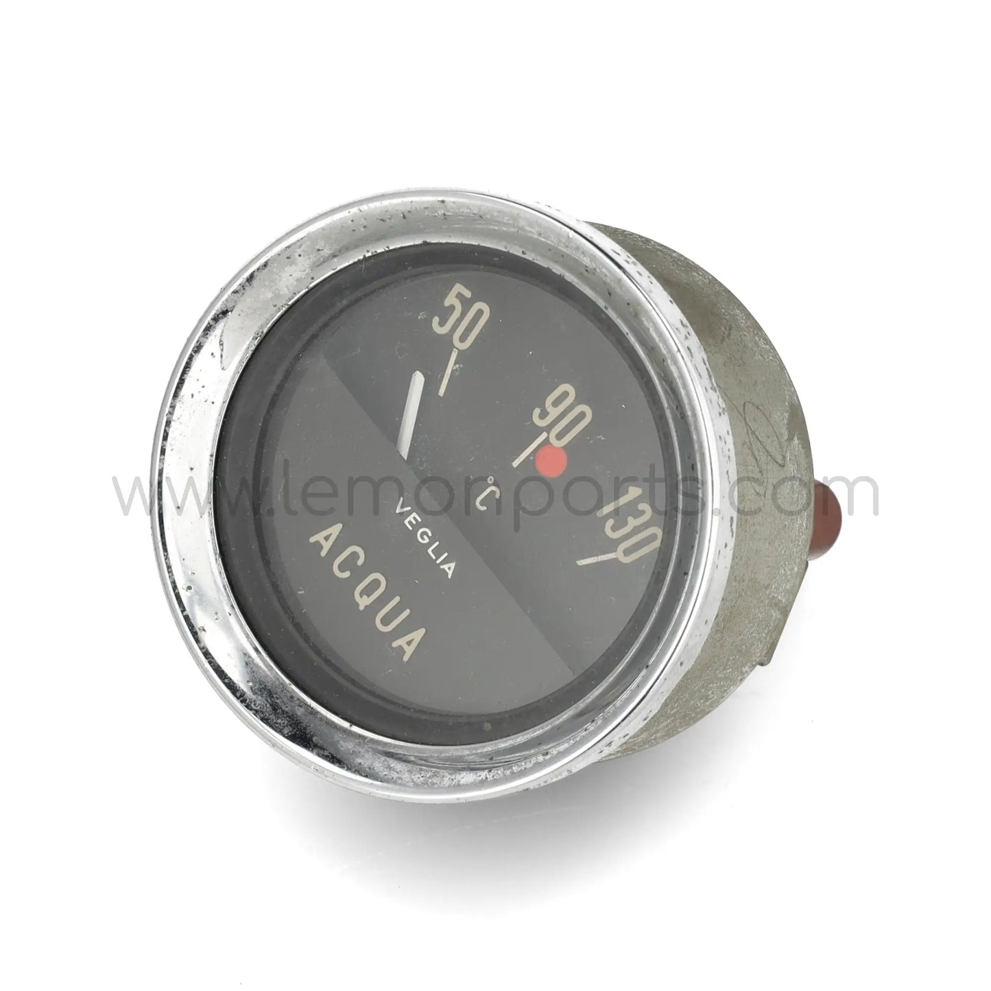 NOS Veglia water temperature gauge in Italian Celcius black dial for Ferrari 250