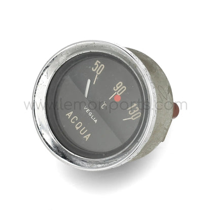 NOS Veglia water temperature gauge in Italian Celcius black dial for Ferrari 250