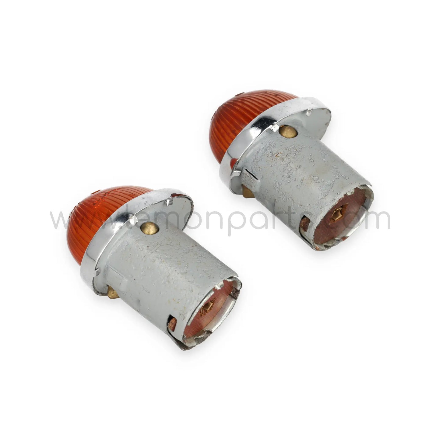 Original Carello teardrop side indicator lights set for Ferrari 250