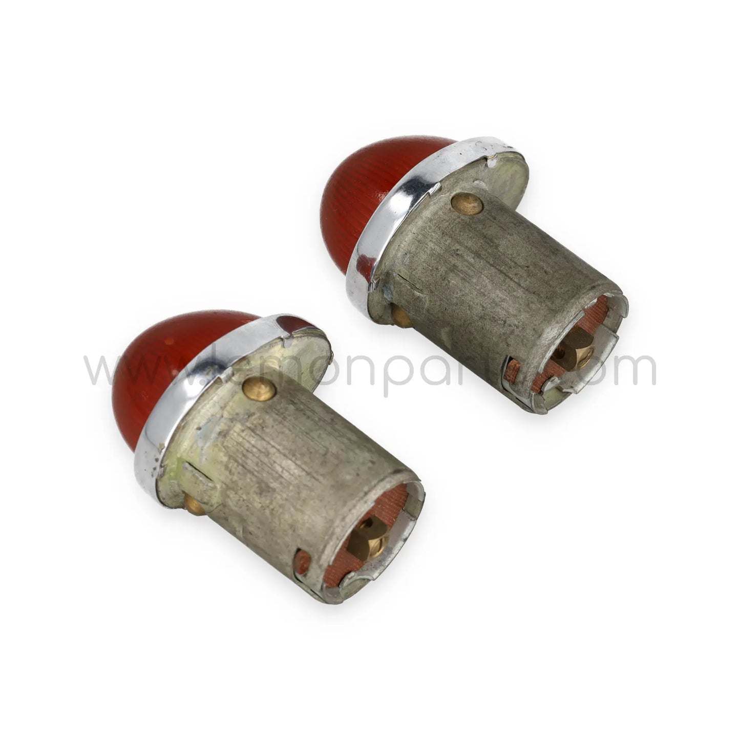 NOS Carello teardrop side indicator lights set for Ferrari 250