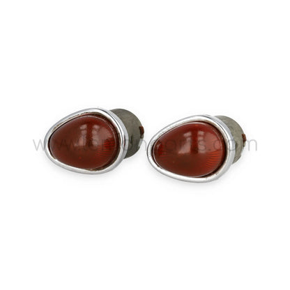 NOS Carello teardrop side indicator lights set for Ferrari 250
