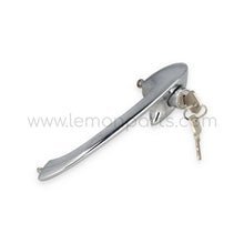 Original SAFE left hand side door handle with lock and keys for Ferrari 250