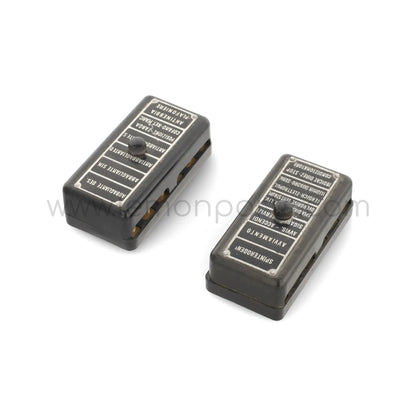 Original Ferrari fuse box set for 6 fuses each for Ferrari 250 275 330